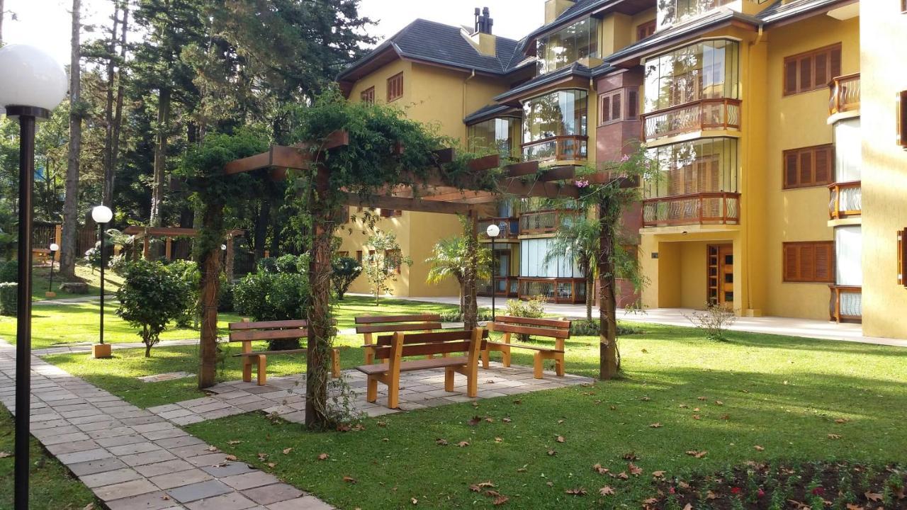 Apartamento Luxuoso No Cond Vista Do Quilombo A 50 Metros Do Hard Rock Cafe Gramado Eksteriør bilde
