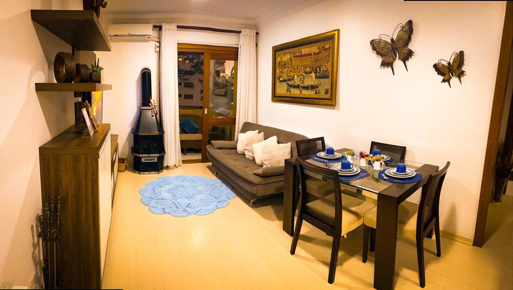 Apartamento Luxuoso No Cond Vista Do Quilombo A 50 Metros Do Hard Rock Cafe Gramado Eksteriør bilde